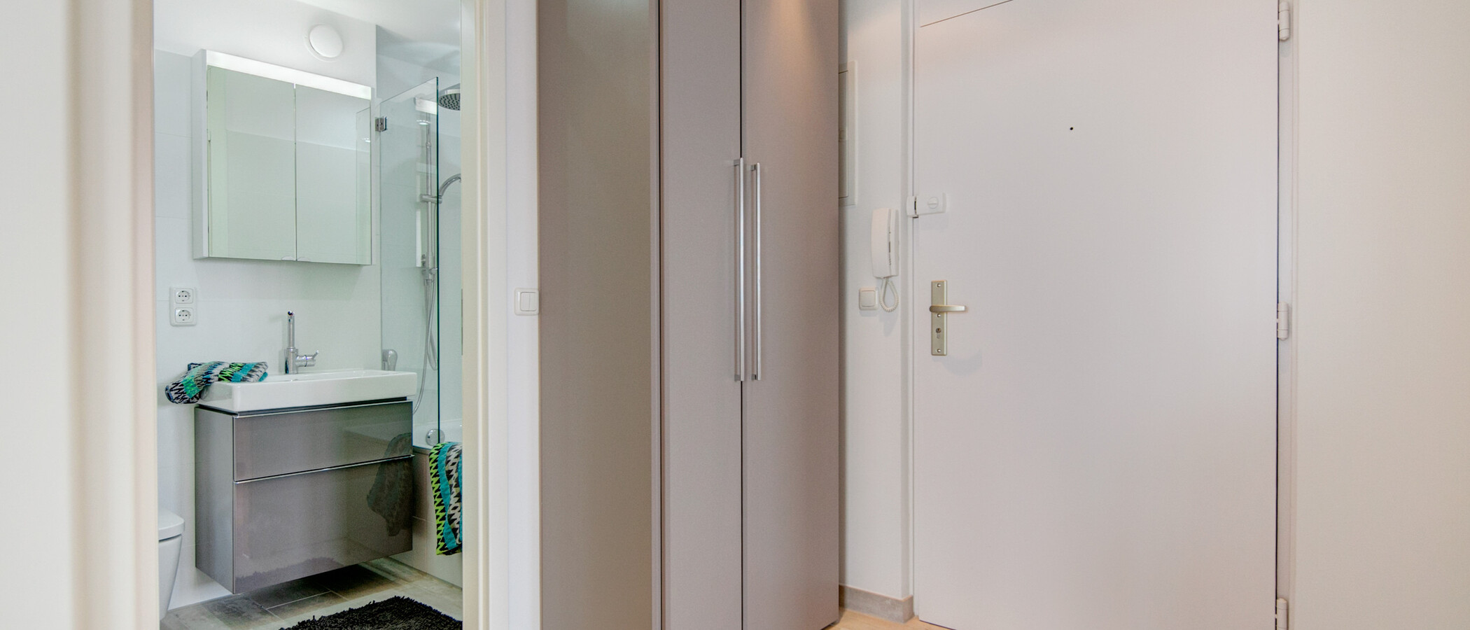 квартира München Schwabing-Nord (zw. Leopoldstraße & Englischen Garten) 01 коридор 7791