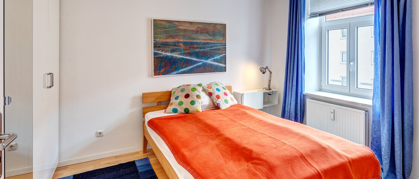 квартира München Milbertshofen 01 спальная комната 7798