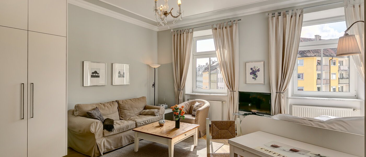 квартира München Gärtnerplatzviertel 04 гостиная 781