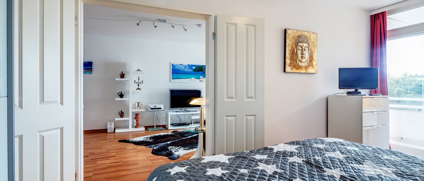 квартира München Johanneskirchen 04 спальная комната 7811