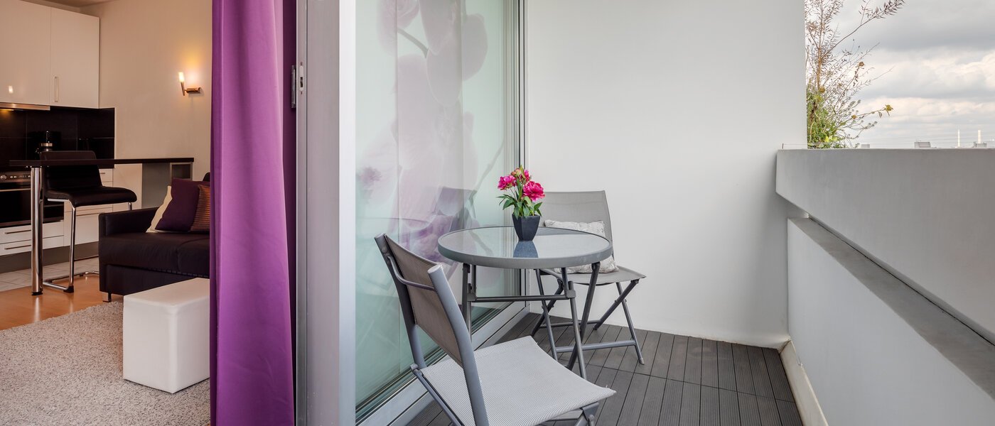 квартира München Arabellapark 01 балкон 7848