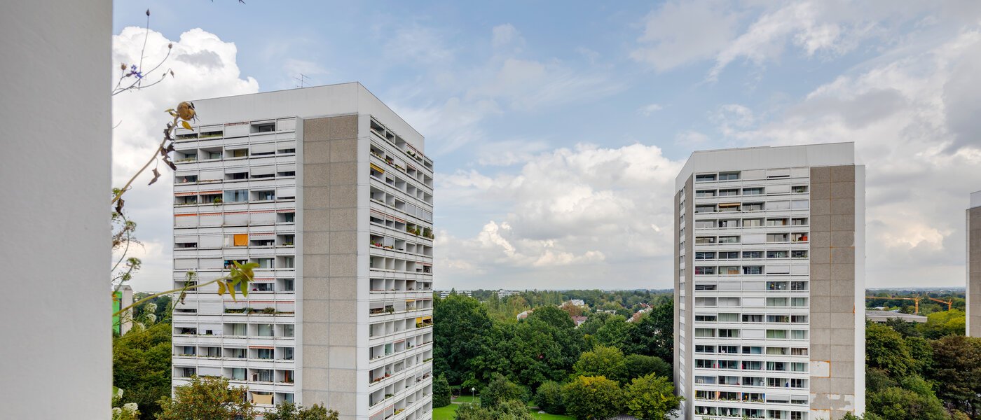 квартира München Arabellapark 02 вид из окна 7848