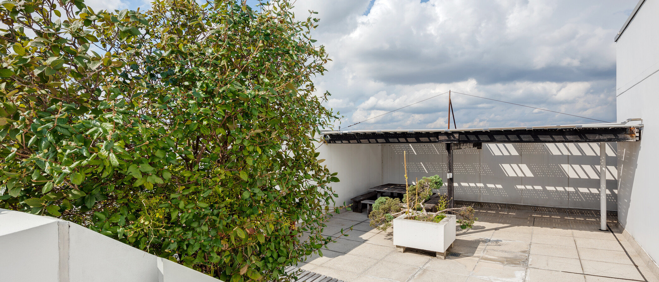 квартира München Arabellapark 03 общая терраса для жильцов дома 7848