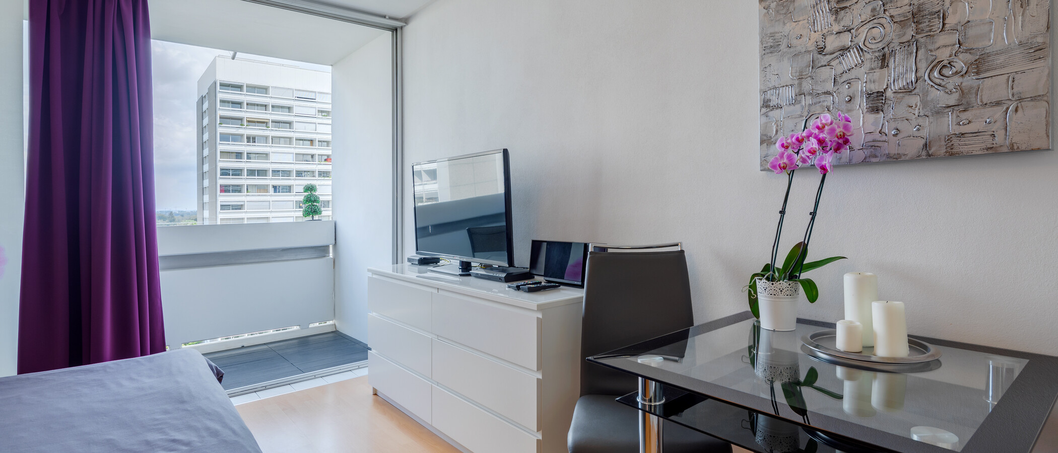 квартира München Arabellapark 05 жилое пространство 7848