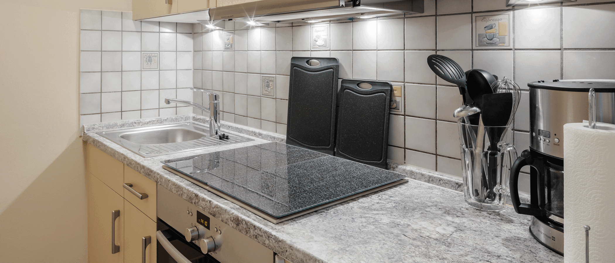 квартира München Schwabing-West 01 кухня 7854