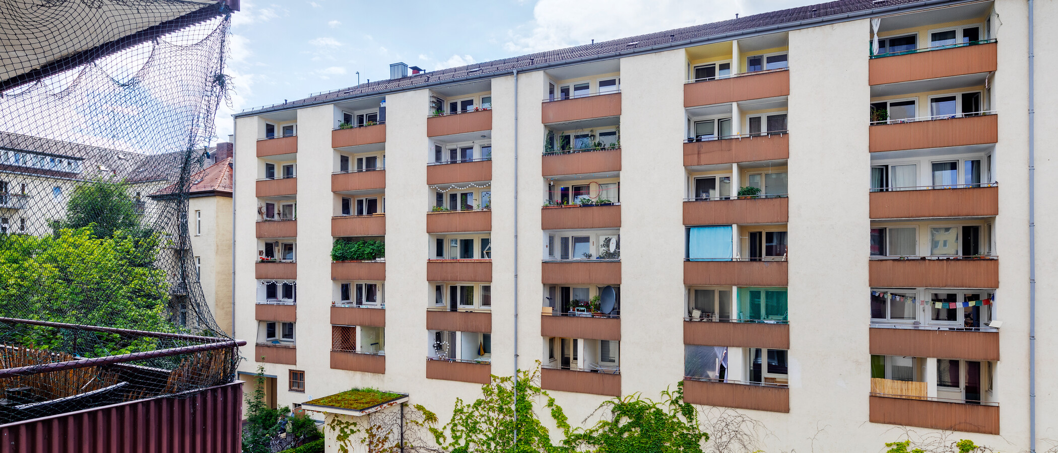 квартира München Schwabing-West 01 вид из окна 7854