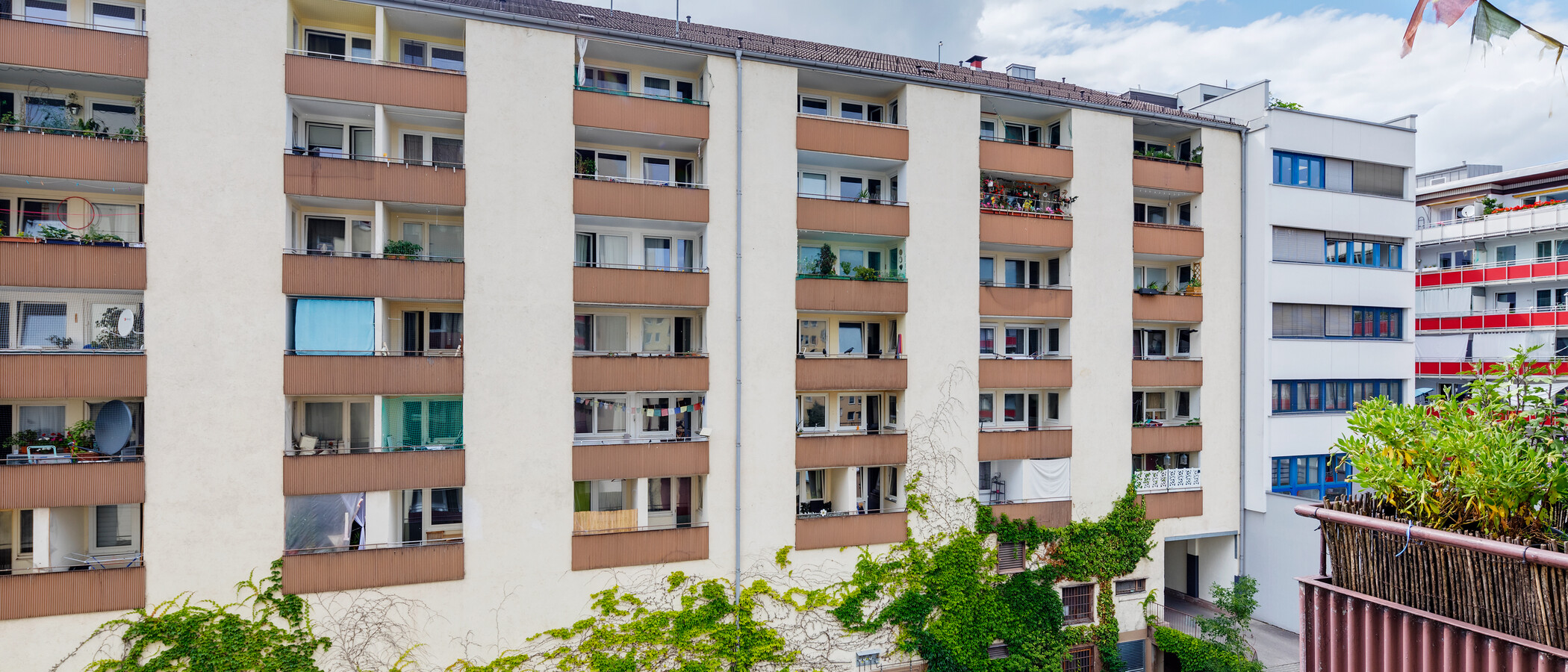 квартира München Schwabing-West 02 вид из окна 7854