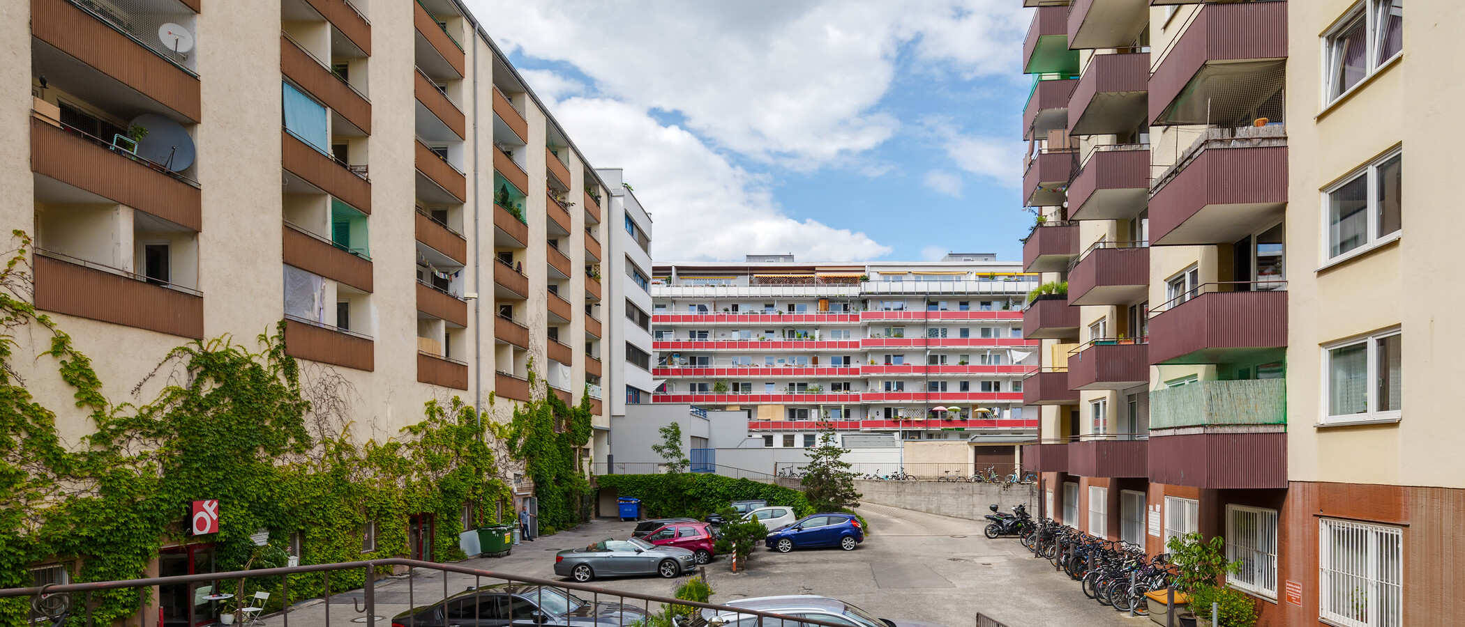 квартира München Schwabing-West 02 внутренний двор  7854