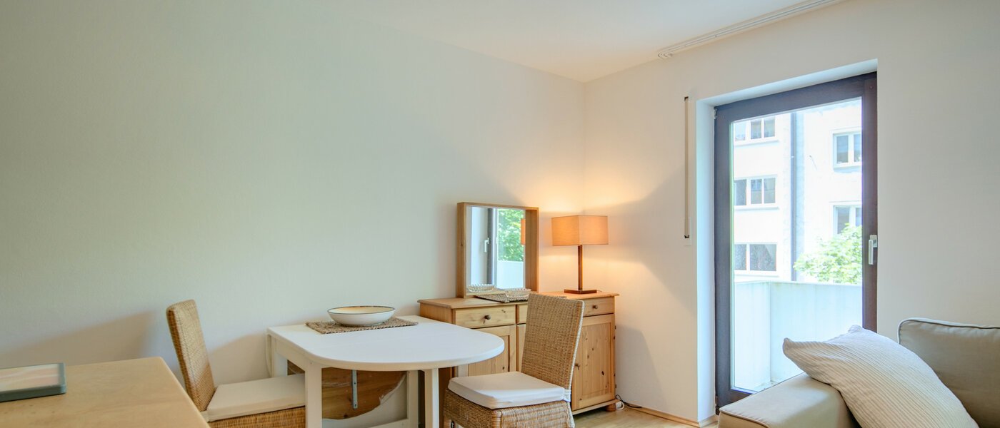 квартира München Obergiesing 02 гостиная 7866