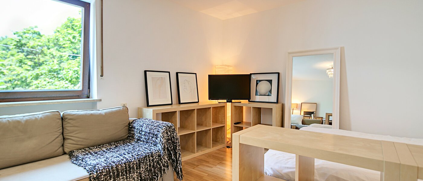 квартира München Obergiesing 05 гостиная 7866