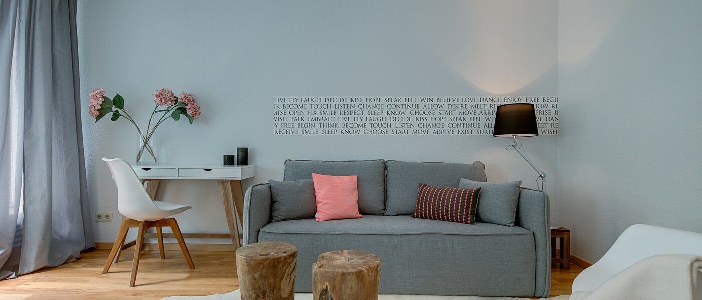 квартира München Nymphenburg 01 гостиная 7880