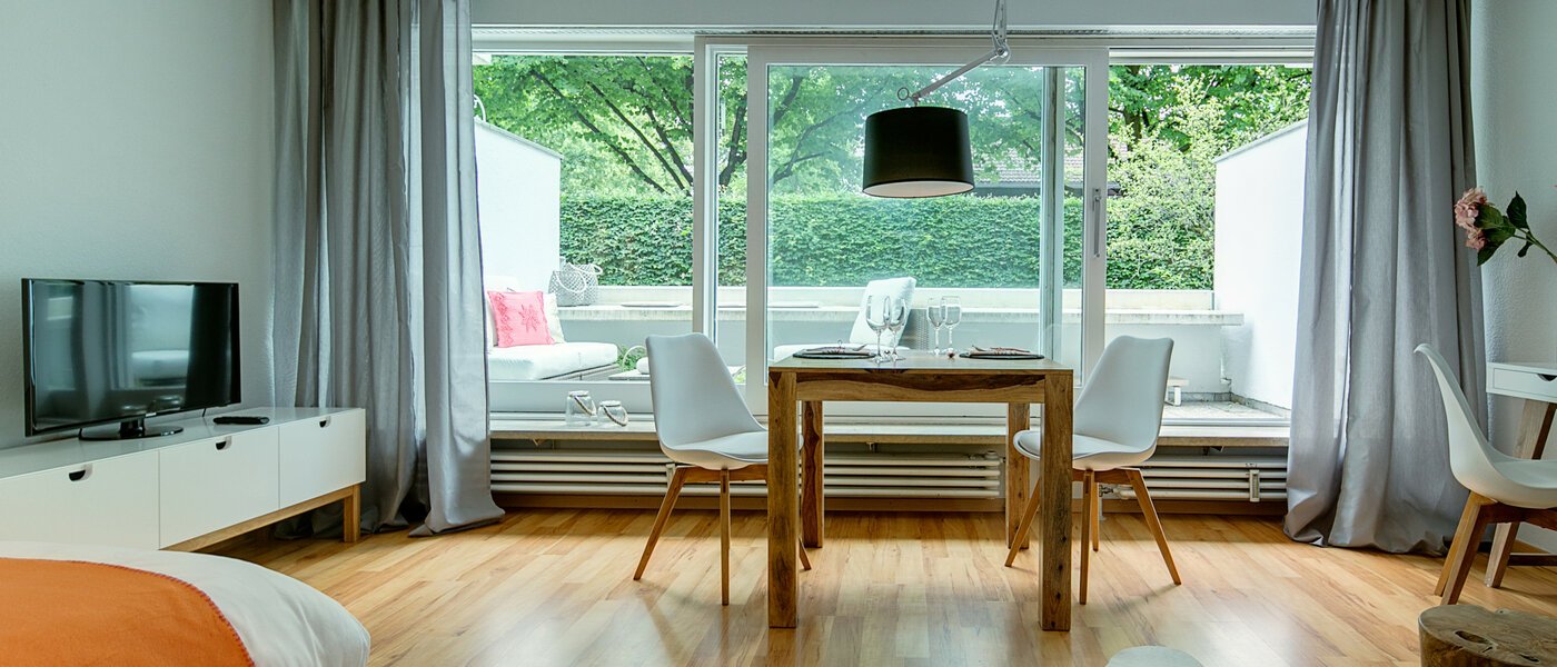 квартира München Nymphenburg 03 гостиная 7880