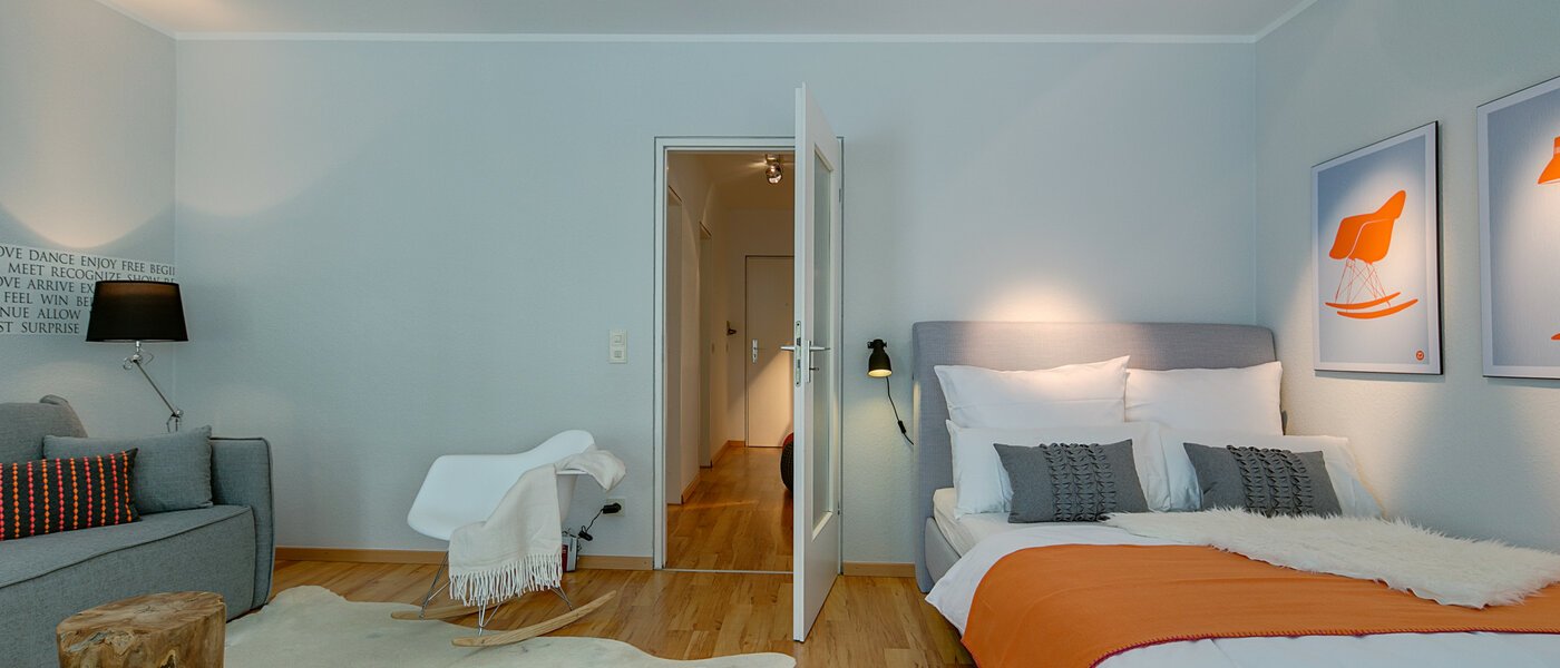 квартира München Nymphenburg 05 гостиная 7880