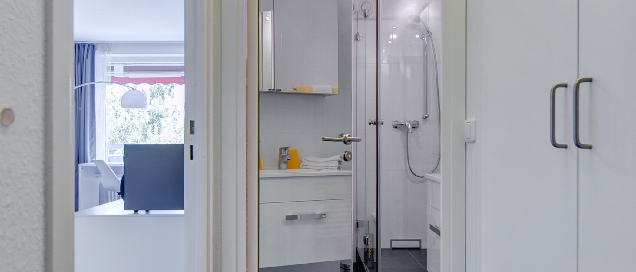 квартира München Parkstadt Solln 01 коридор 7891