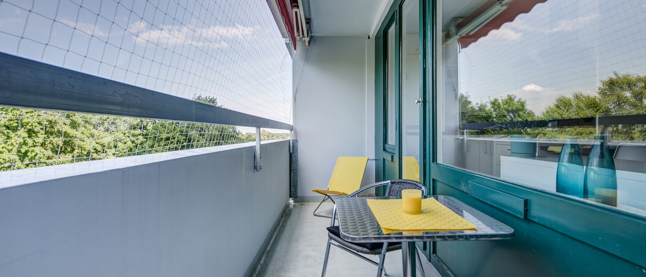 квартира München Parkstadt Solln 01 балкон 7891