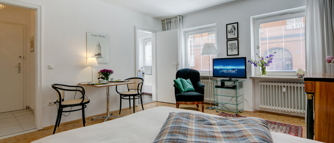 квартира München Lehel 02 гостиная 7892