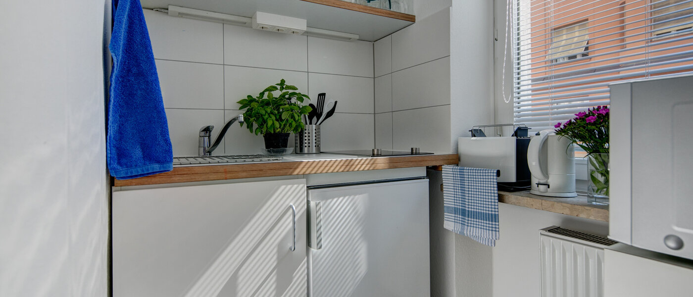 квартира München Lehel 01 кухня 7892