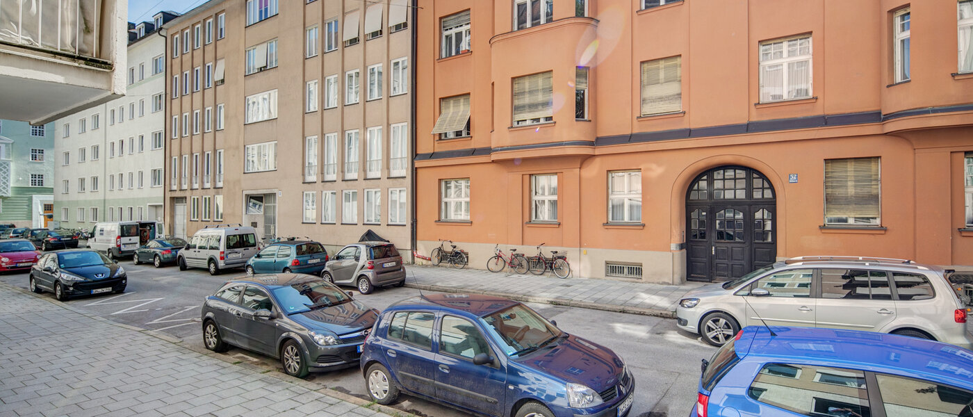 квартира München Lehel 01 вид из окна 7892