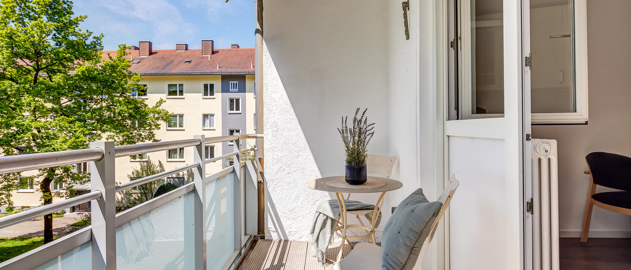 квартира München Berg am Laim 01 балкон 7897