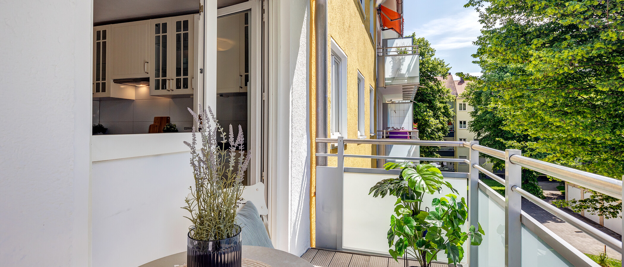 квартира München Berg am Laim 03 балкон 7897