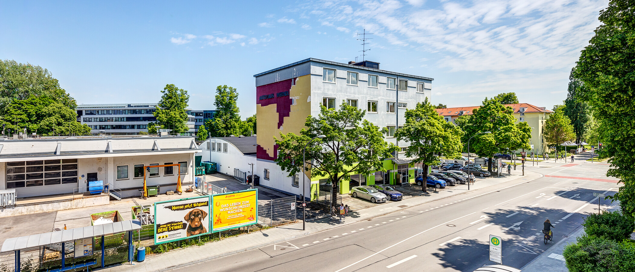 квартира München Berg am Laim 03 вид из окна 7897