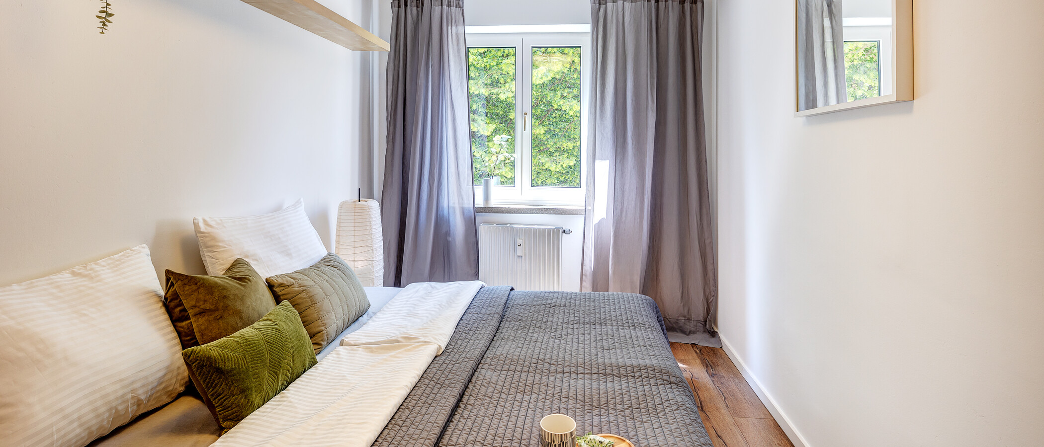 квартира München Berg am Laim 02 спальная комната 7897