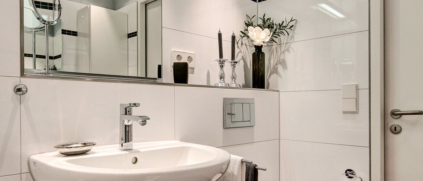 квартира München Olympiadorf 02 ванная комната 7900