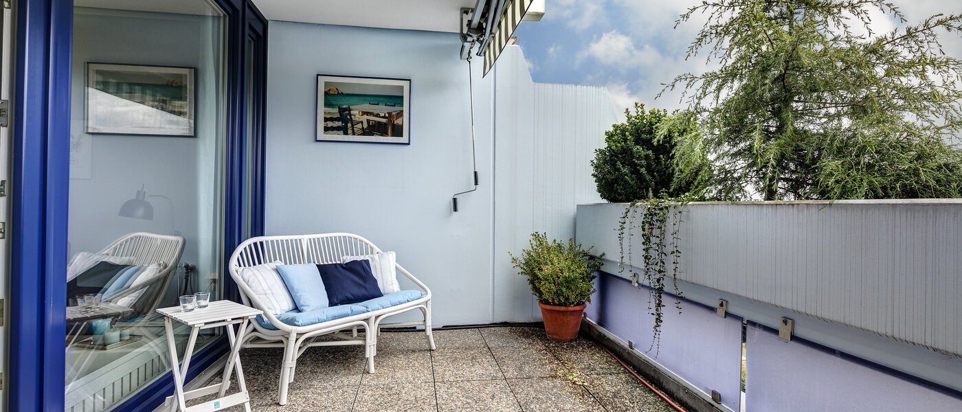 квартира München Olympiadorf 02 терраса 7900