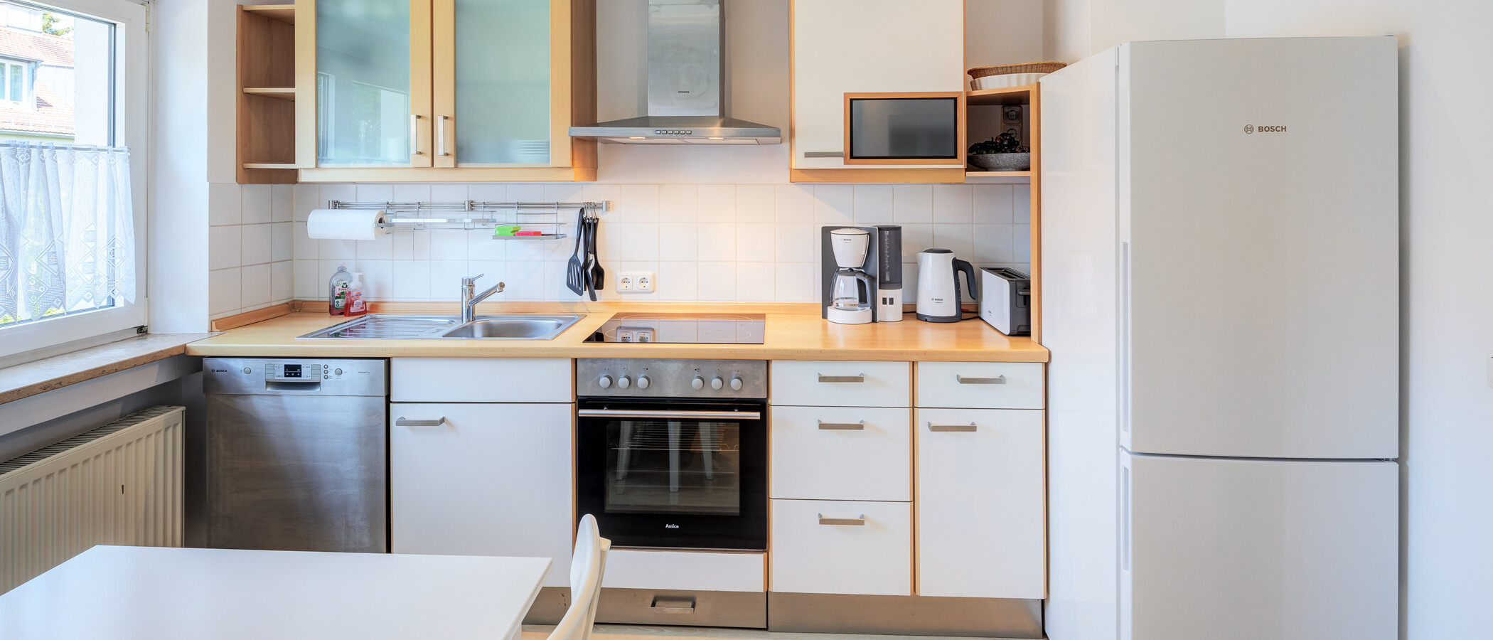 квартира München Schwabing - Alte Heide 02 кухня 7927