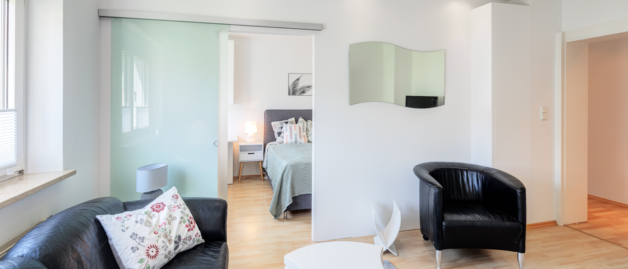 квартира München Schwabing - Alte Heide 02 гостиная 7927