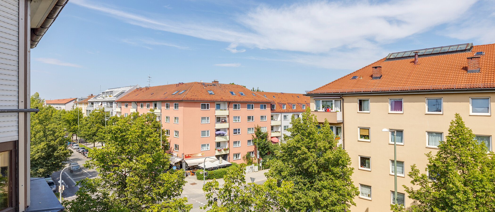 квартира München Milbertshofen 01 вид из окна 7933
