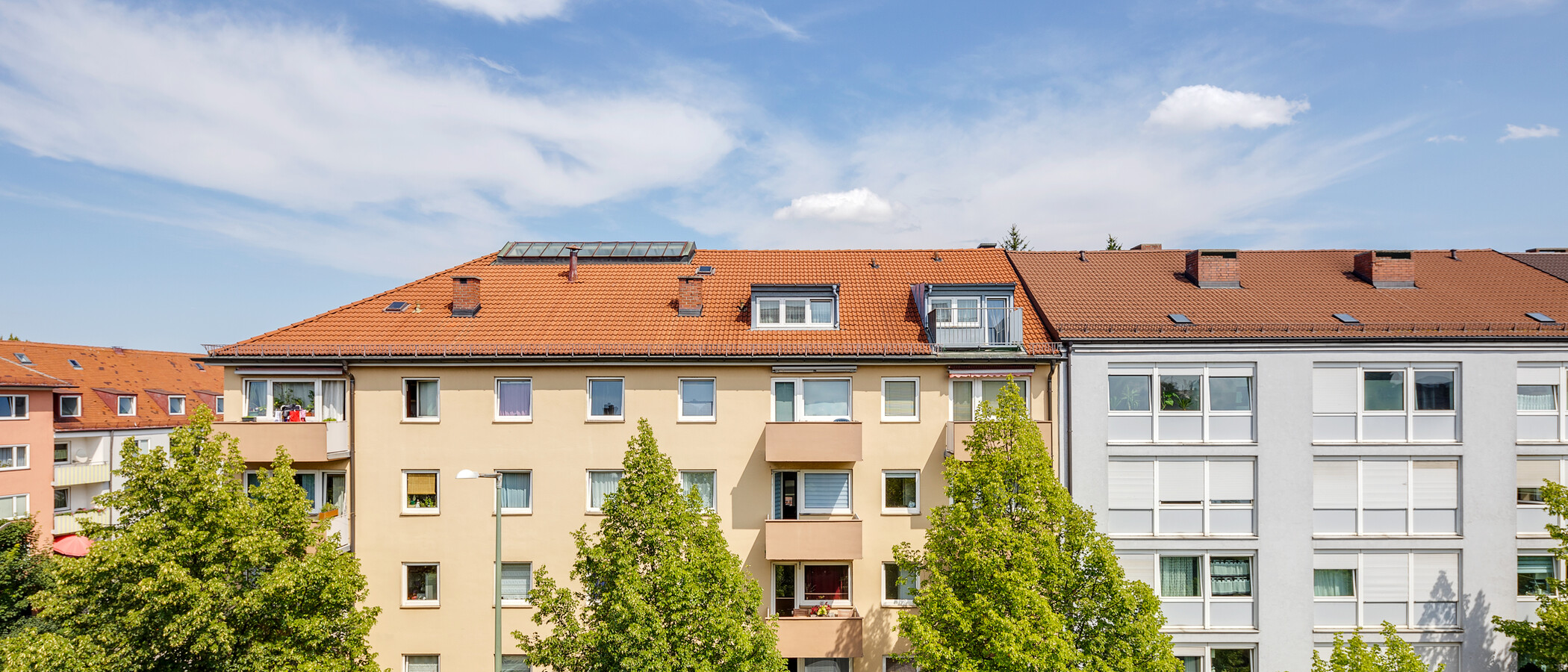 квартира München Milbertshofen 02 вид из окна 7933