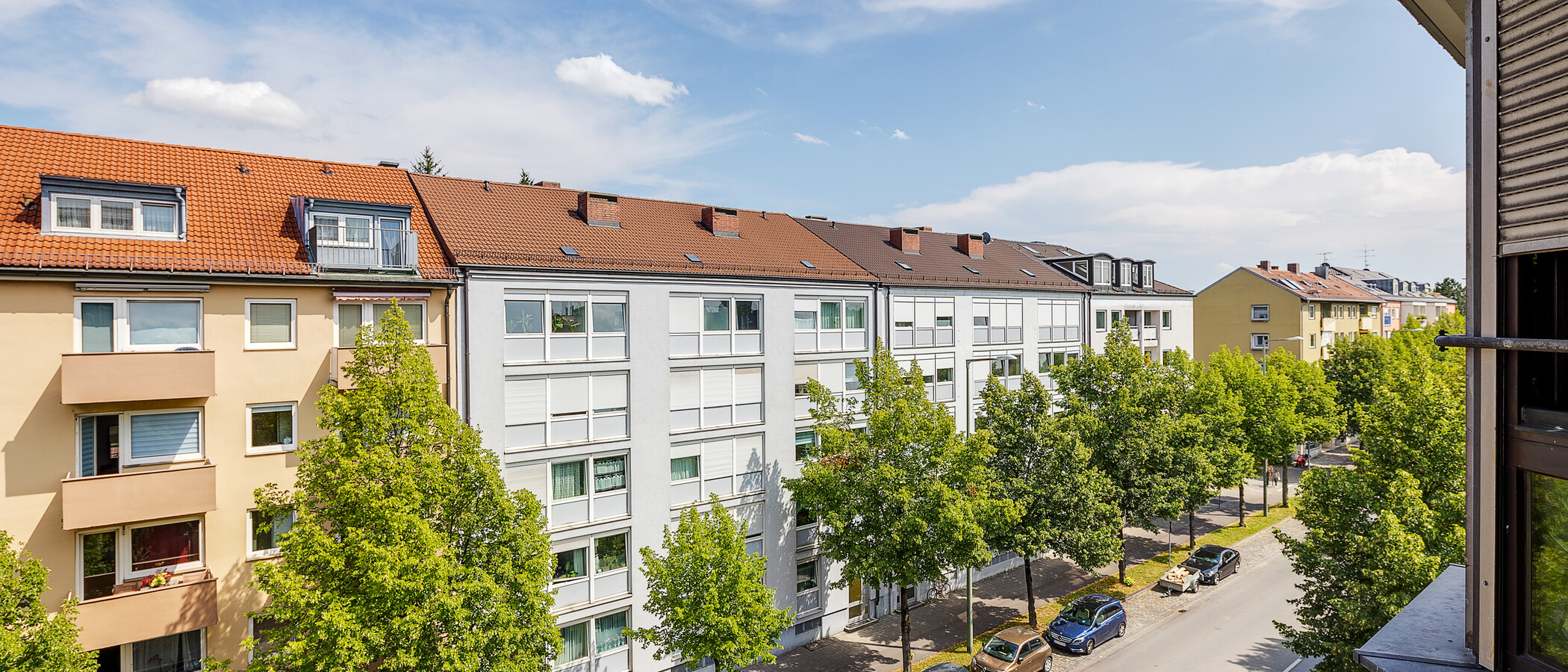 квартира München Milbertshofen 03 вид из окна 7933