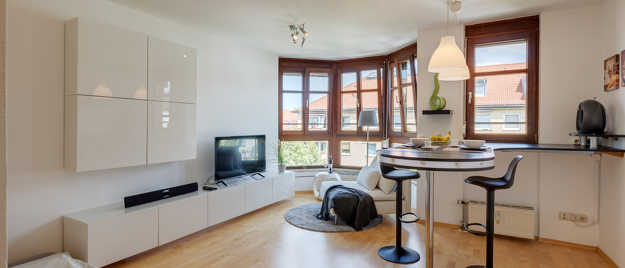 квартира München Milbertshofen 01 жилое пространство 7933