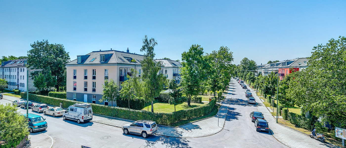 мансардная квартира München Untermenzing 03 вид из окна 7937