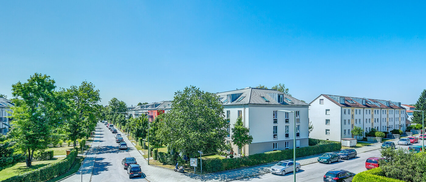 мансардная квартира München Untermenzing 04 вид из окна 7937