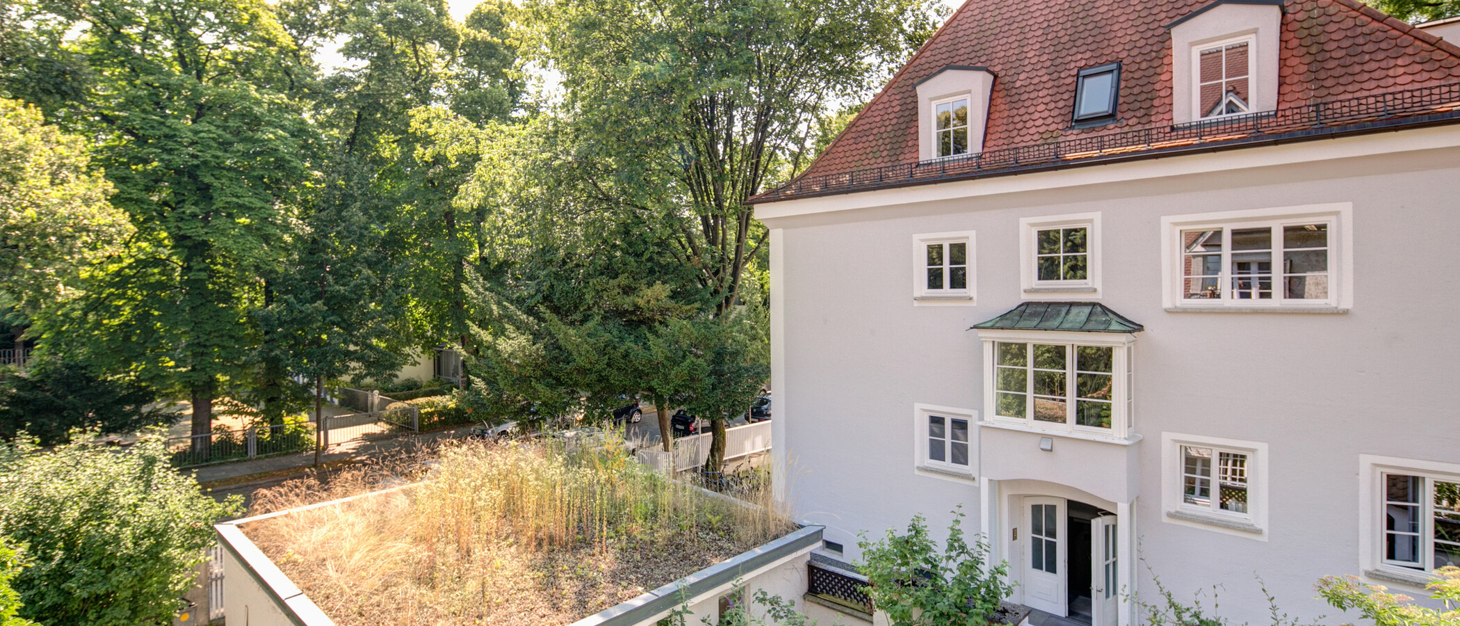 квартира München Nymphenburg 03 вид из окна 7938
