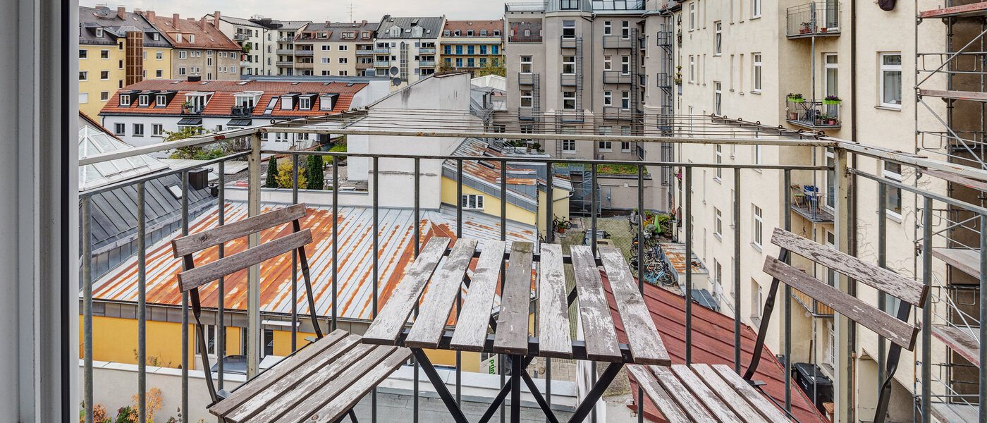 квартира München Maxvorstadt - Museumsviertel 01 балкон 796