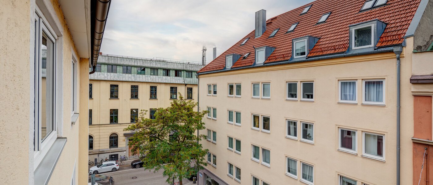 квартира München Maxvorstadt - Museumsviertel 02 вид из окна 796