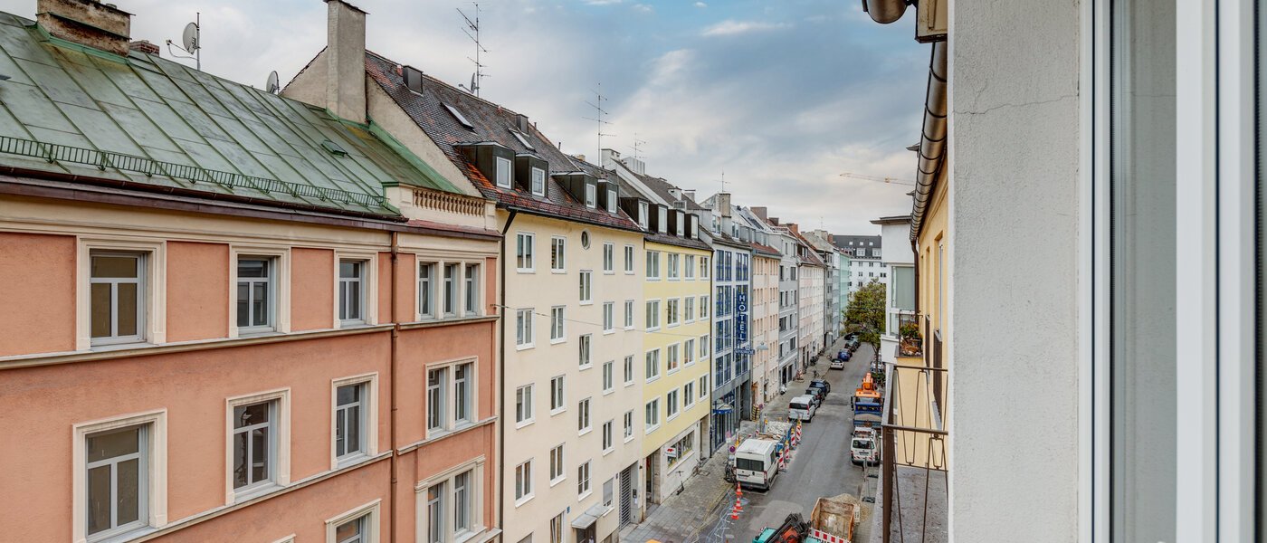 квартира München Maxvorstadt - Museumsviertel 03 вид из окна 796