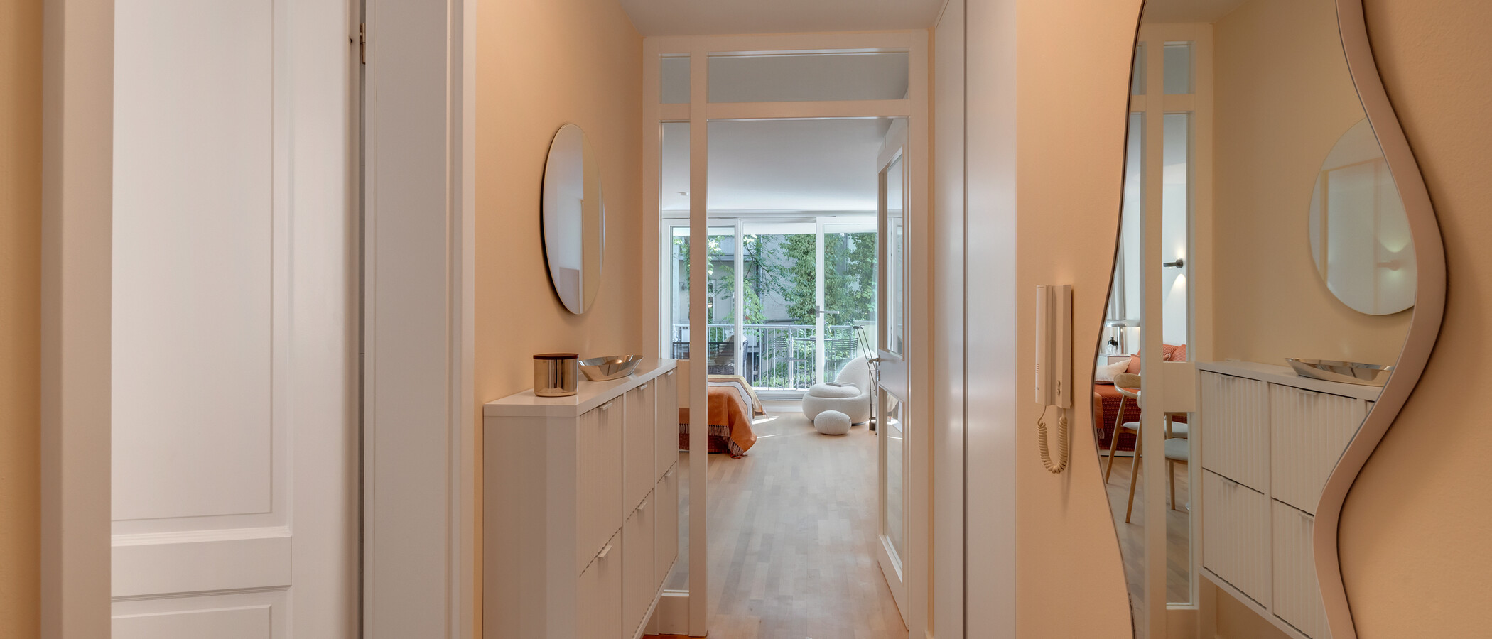 квартира München Schwabing-West (rund um den Hohenzollernplatz) 01 коридор 7964