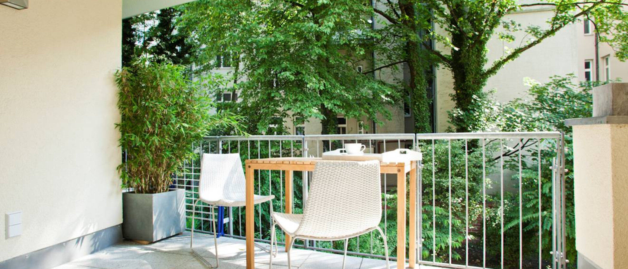 квартира München Schwabing-West (rund um den Hohenzollernplatz) 01 балкон 7964