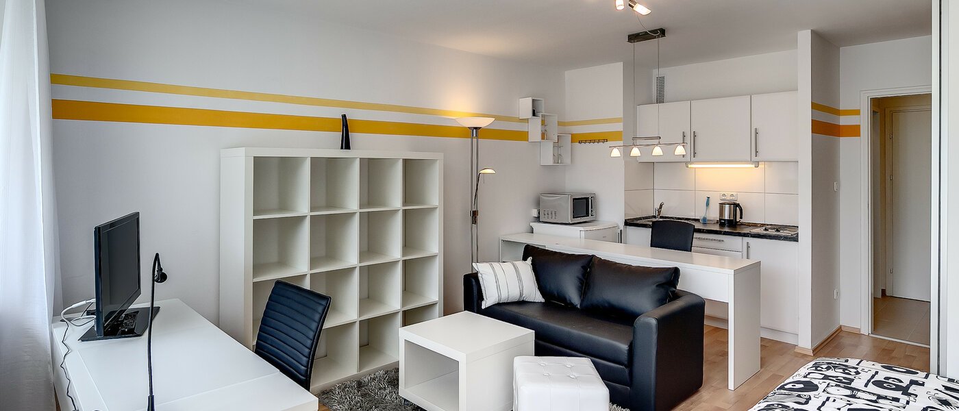 квартира München Obersendling 01 гостиная 7983