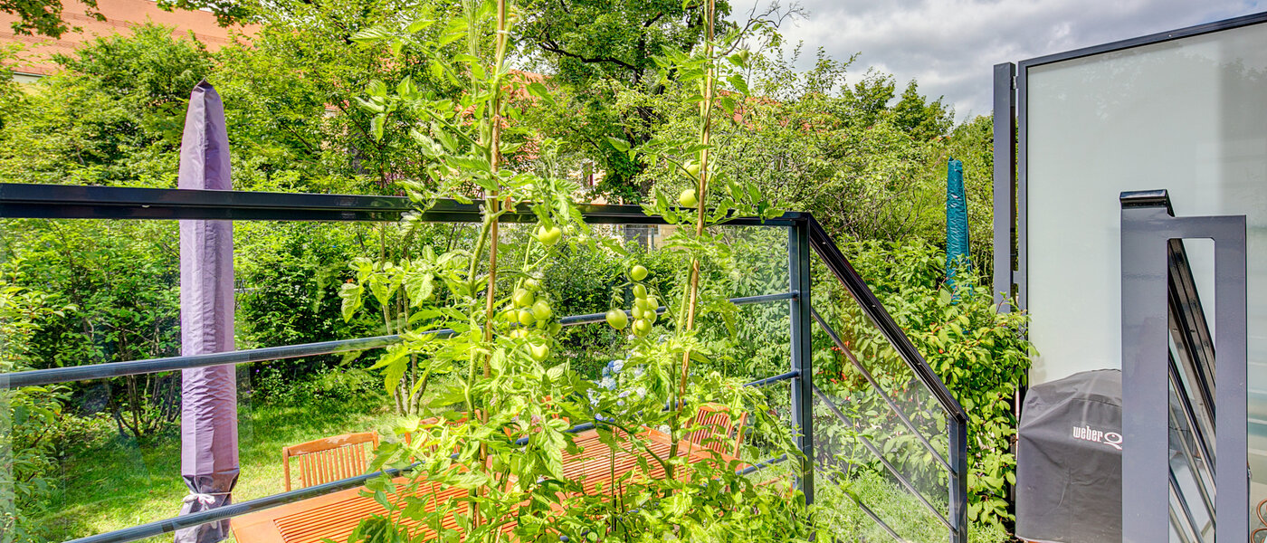 дом München Schwabing-West 01 сад 7998