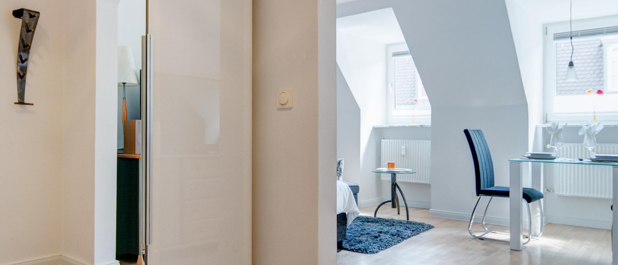 мансардная квартира München Altstadt 02 коридор 8000