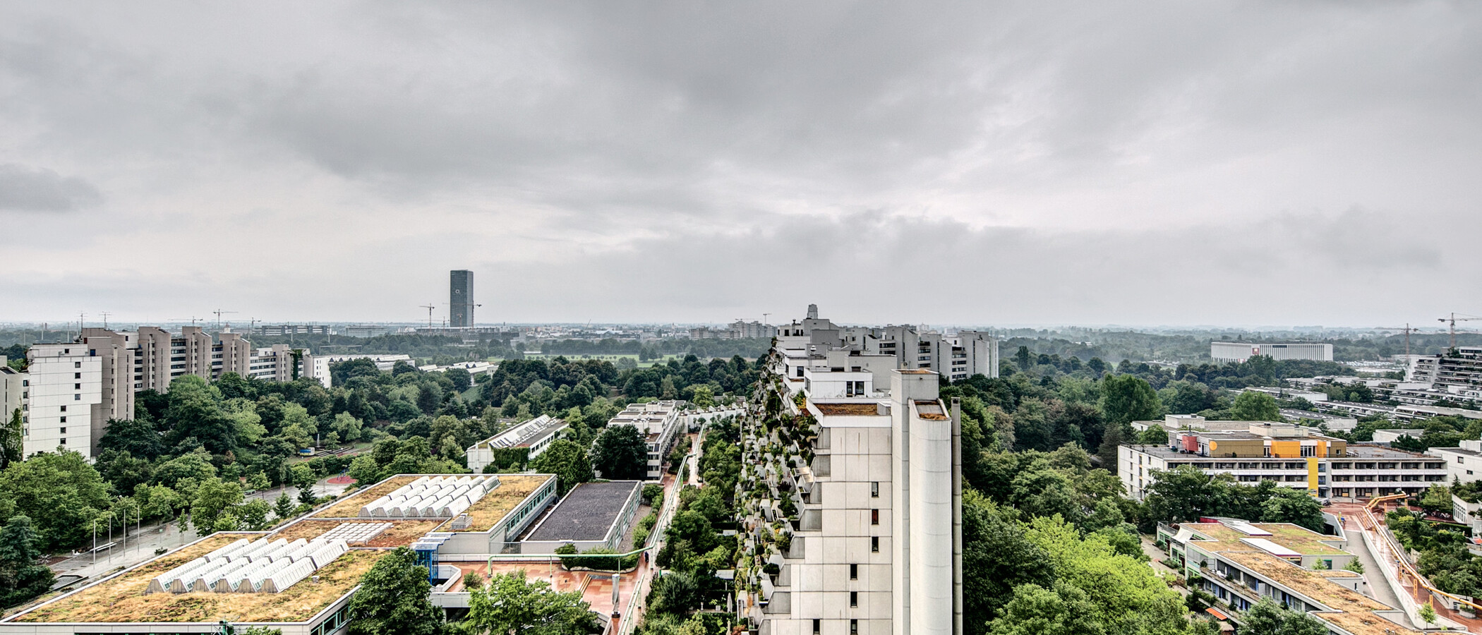 квартира München Milbertshofen 02 вид из окна 8021