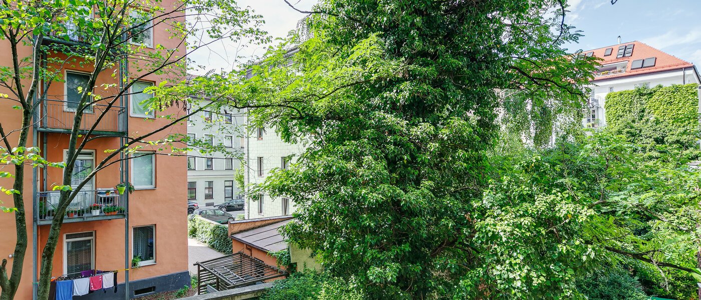 квартира München Isarvorstadt 01 вид из окна 8026