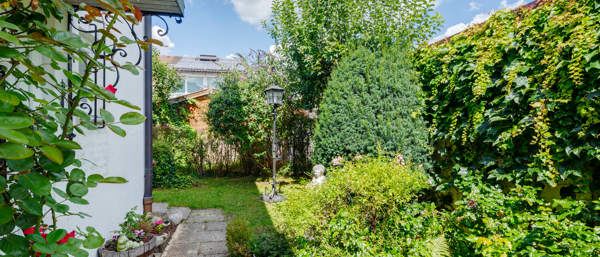 таунхаус München Ramersdorf 04 сад 8036