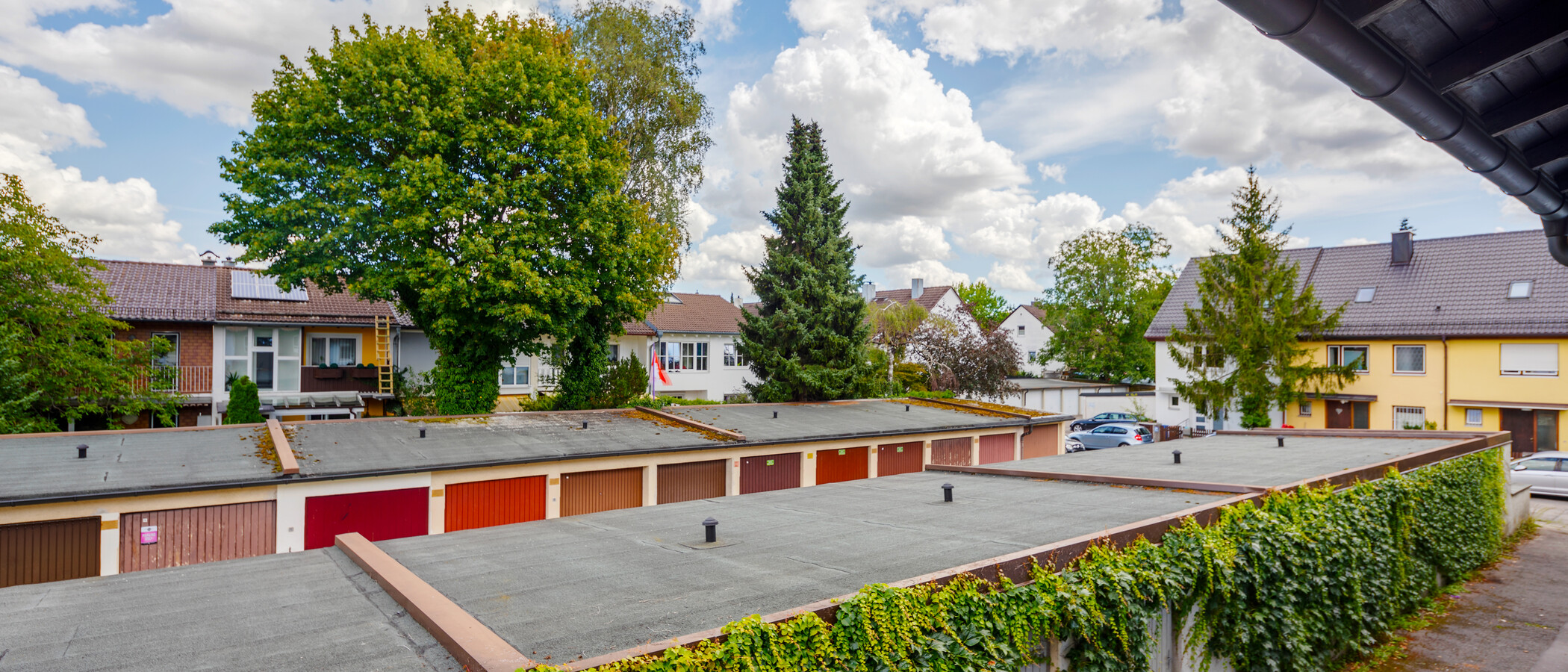таунхаус München Ramersdorf 02 вид из окна 8036