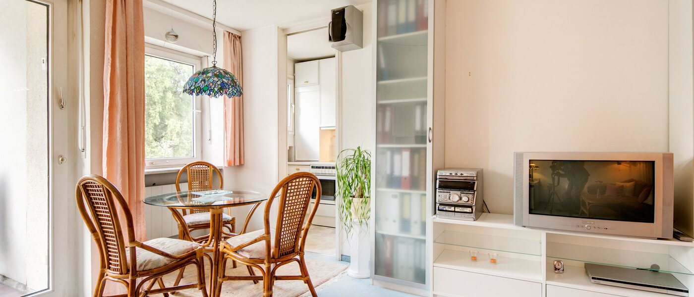 квартира München Sendling-Westpark 02 гостиная 8053